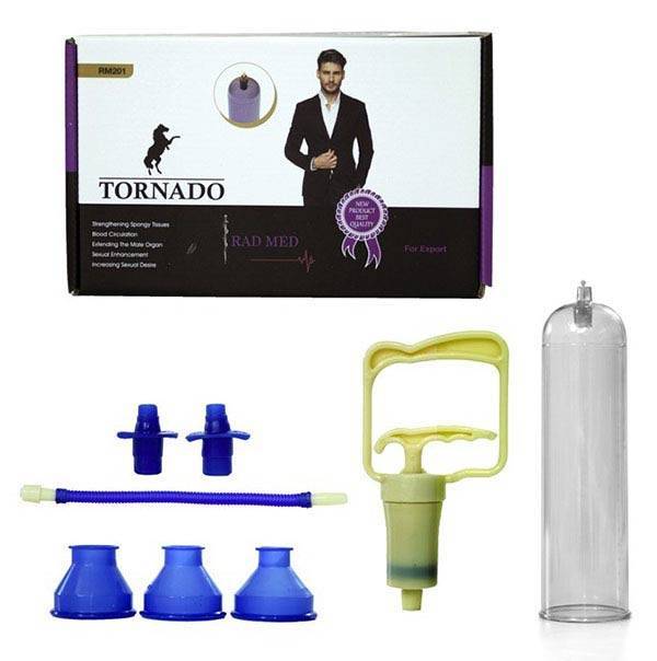 دستگاه توانبخشی جنسی آقایان TORNADO | Vacuum Pump