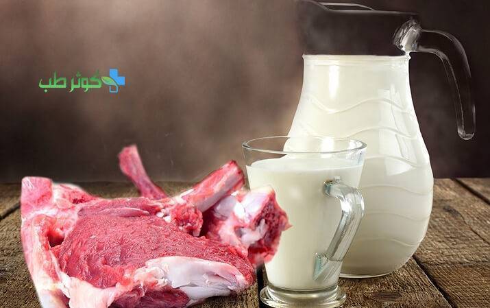 مضرات شیر و گوشت گاو برای سلامتی